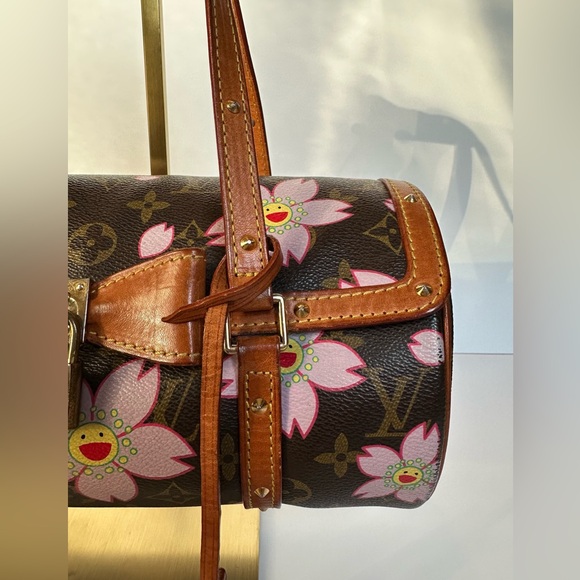 Louis Vuitton Takashi Murakami Cherry Blossom Papillon – Brown/Pink - Picture 4 of 16